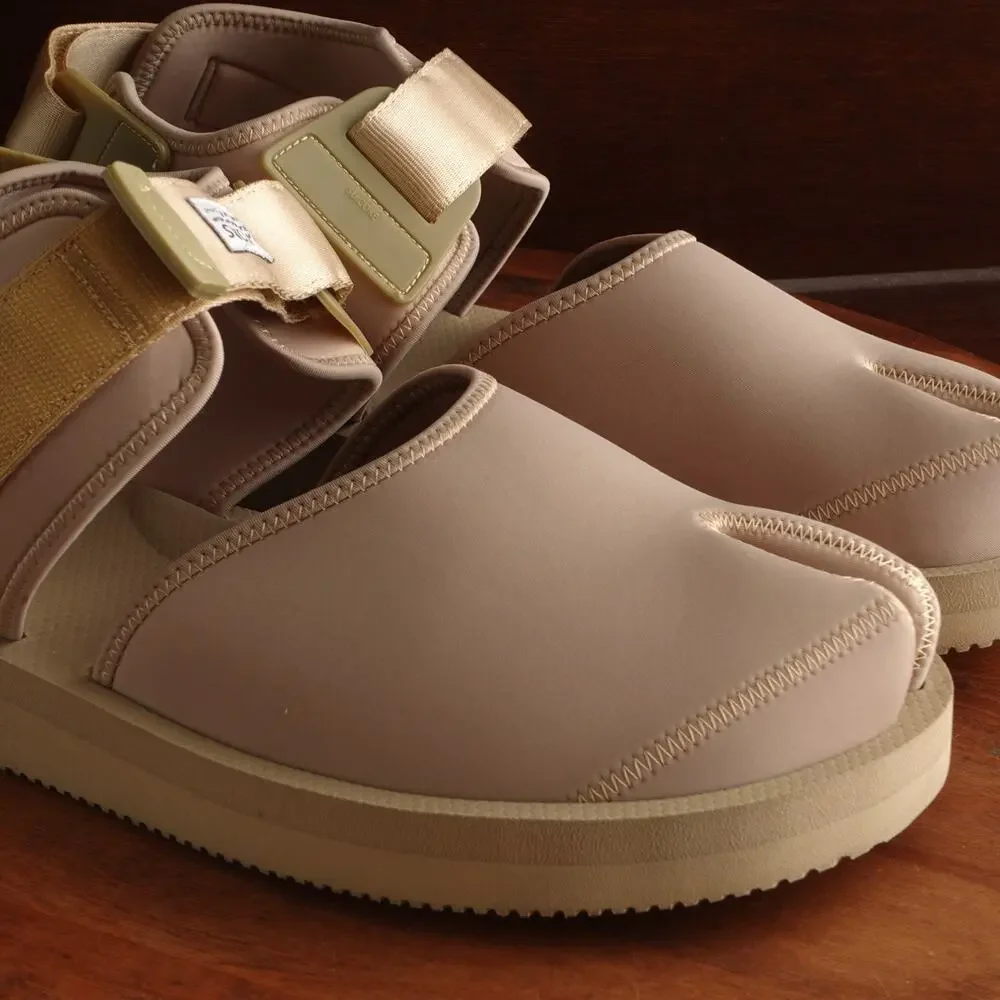 Suicoke Sandals Mens Size 12 Beige BITA-V Sport Split Toe Vibram Casual Shoes